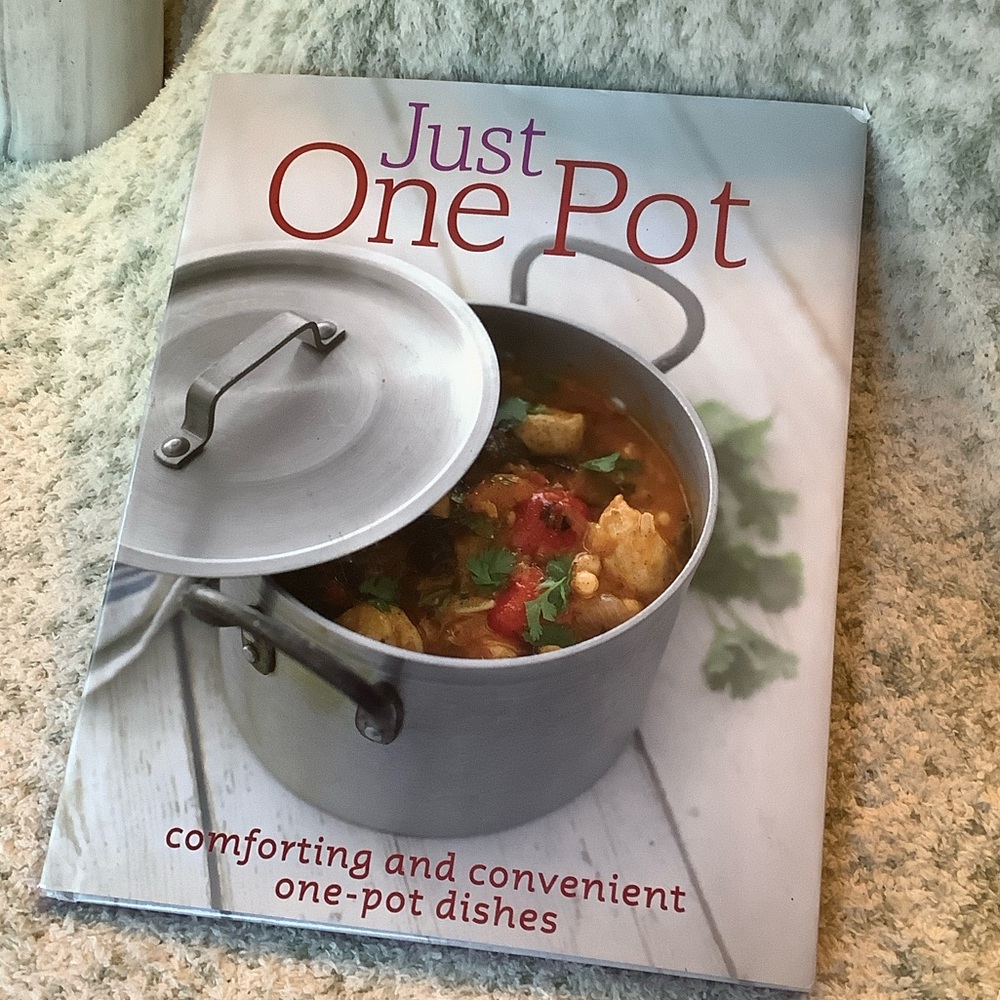 Just One Pot Cookbook Recipes Coffee Table Reference Book RS 96pgs